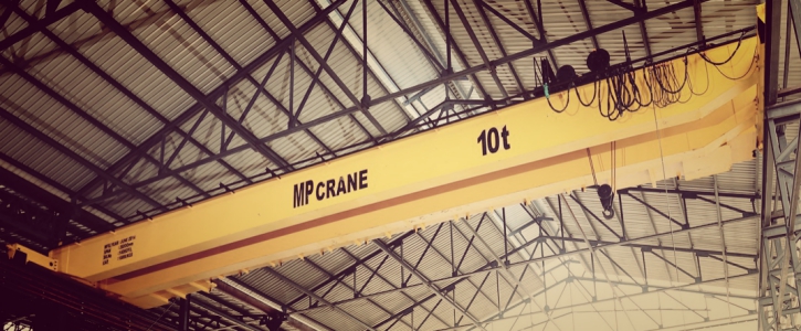 Double girder E.O.T crane